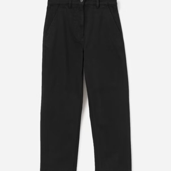 The Straight Leg Crop by Everlane in Black - Picture 2 of 5